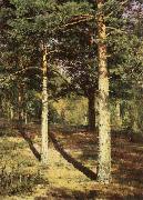 Ivan Shishkin Pine Wood Illuminated by the Sun oil on canvas